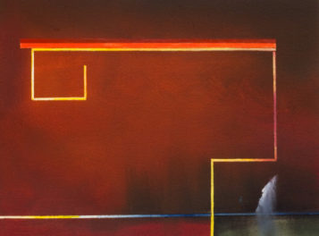 Locked - Painting by Alan Brain